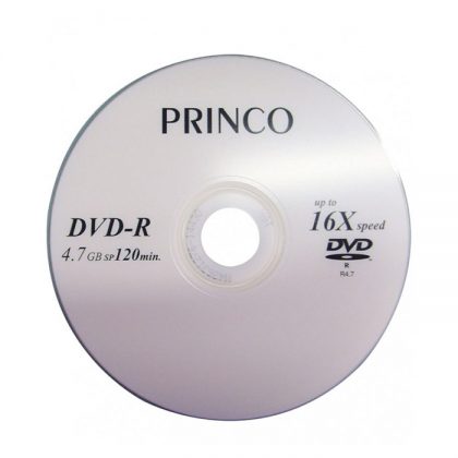 دی وی دی خام پرینکو ۵۰ عددی PRINCO DVD