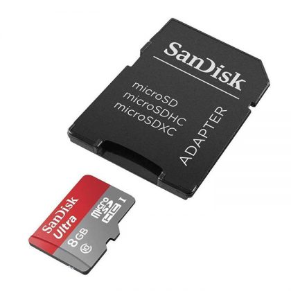 مموری میکرو Sandisk Ultra 8GB Class10 48MB/s