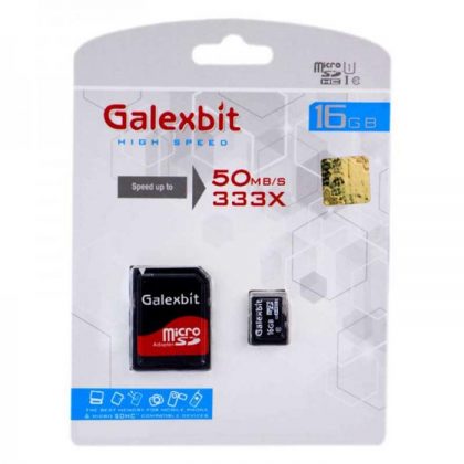 مموری میکرو گلکسبیت Galexbit 333X U1 50MB/S 16GB