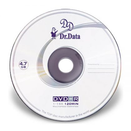 دی وی دی خام دکتردیتا ۵۰ عددی Dr-Data DVD-R