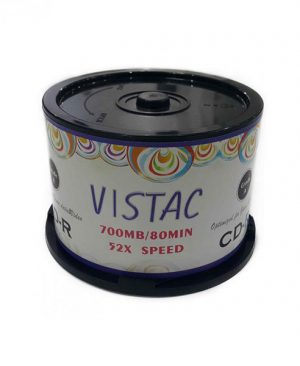 سی دی خام ویستک ۵۰ عددی VISTAC CD-R
