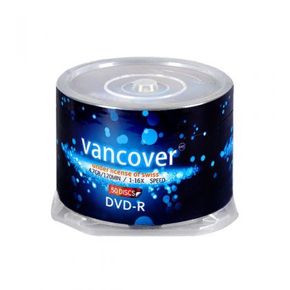 دی وی دی خام ونکوور ۵۰ عددی Vancouver DVD-R