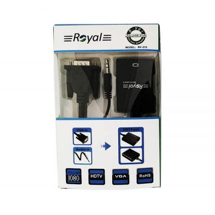 تبدیل VGA به HDMI رویال Royal RV-315
