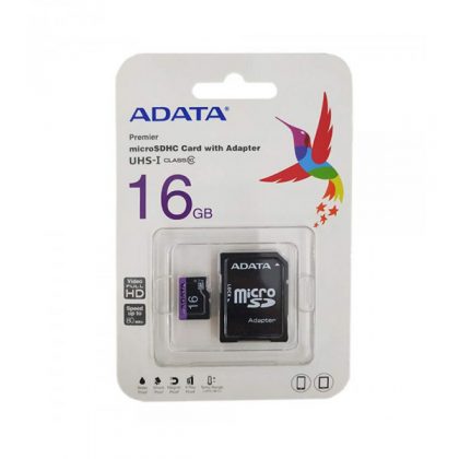 کارت حافظه‌ ای دیتا ADATA 80MB/s UHS-I 16GB