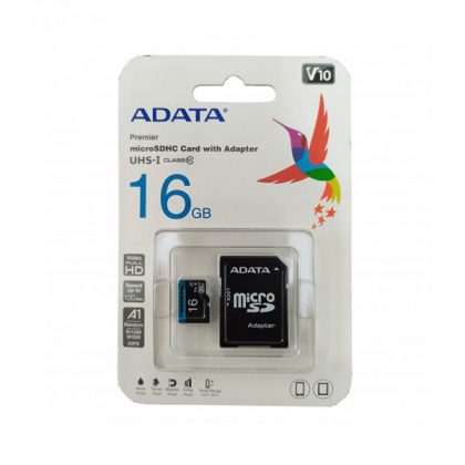 کارت حافظه‌ ای دیتا ADATA 100MB/s UHS-I 16GB