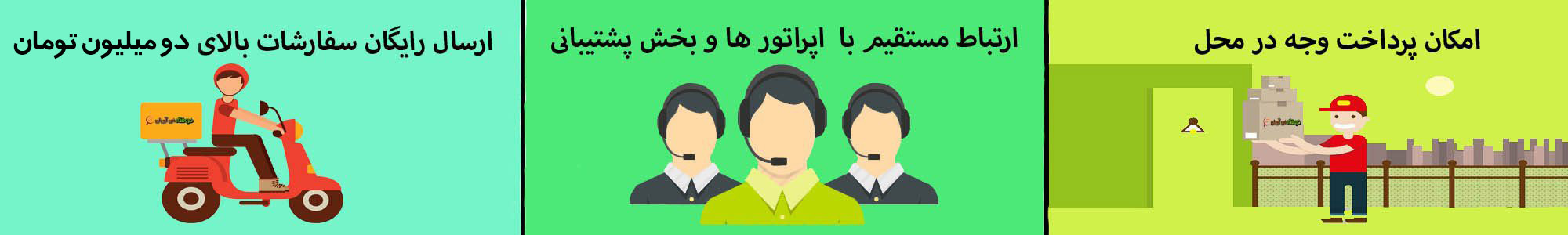 ویژگی های فروشگاه فن آوران